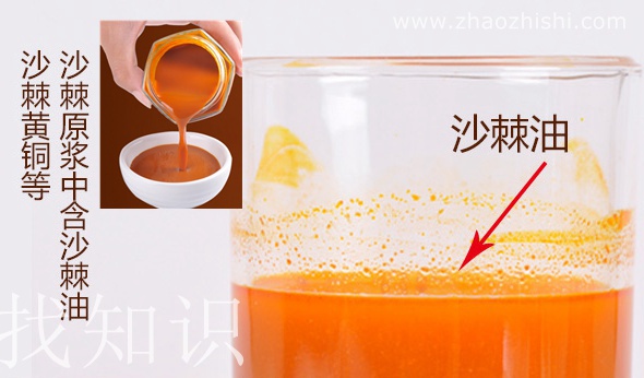 沙棘果汁和沙棘油的功效